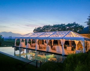 浪漫透明帐篷派对透明帐篷户外婚礼帐篷帐篷Chapiteau畅销户外产品 - Product Image 3