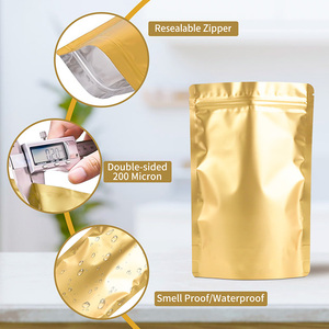 Vente en gros Sacs d'emballage alimentaire en plastique à fermeture éclair réutilisables avec zip-lock pour le stockage des aliments pour poissons Emballage Alimentaire - Product Image 3