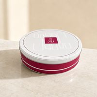 Boîte en fer blanc personnalisée de qualité alimentaire avec couvercle pulvérisateur pour le stockage de biscuits, gâteaux, chocolats et confiseries