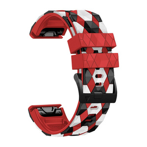 <span class=keywords><strong>Correa</strong></span> deportiva de silicona de liberación rápida, compatible con correas <span class=keywords><strong>Garmin</strong></span> <span class=keywords><strong>Enduro</strong></span> 3/2, material duradero, accesorio transpirable para reloj inteligente - Product Image 4