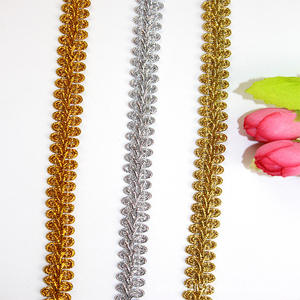 Grosir Pita Jaring Besi Emas Pita Renda Bordir - Product Image 2