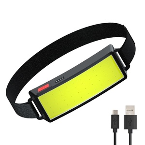Faro delantero LED para bicicleta, <span class=keywords><strong>luz</strong></span> de inundación ancha con carga USB, COB - Product Image 1