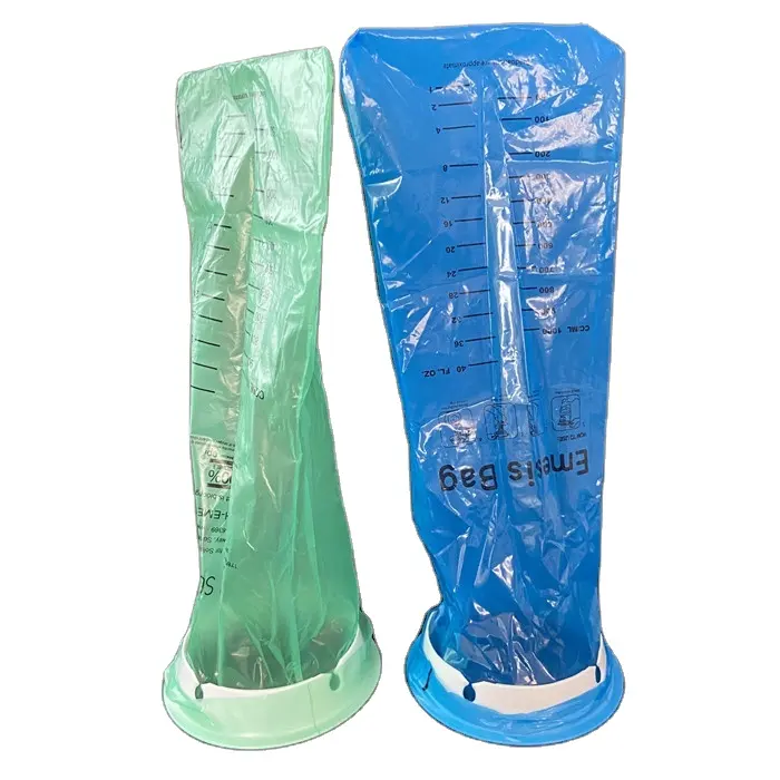 Yurui Groothandel Hdpe/Ldpe Emesis Air Sickness Travel Wegwerp Braaksel Bags Kots Bags