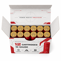 Boîte à munitions en carton personnalisée, laminée mate, avec logo en relief, emballage en carton pour le stockage des munitions
