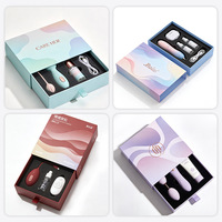 Emballage personnalisé pour l'électronique : Masseur facial électrique, outil de nettoyage, brosse exfoliante en silicone souple pour le visage