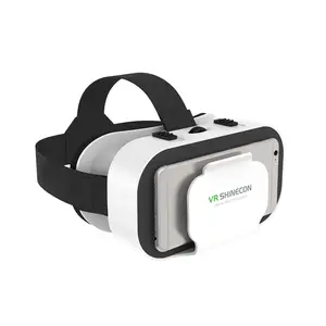 Smartphone VR gözlük için uzaktan kumanda ile en düşük fiyat VR gözlük kask 3D VR kulaklık