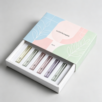 Boîte à parfum rigide de type tiroir avec logo personnalisé, emballage de parfum en carton premium pour flacons de parfum, commande en gros