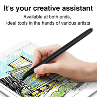 Fonken — stylet 2 en 1 Double face de précision pour écran tactile, stylo à pointe Fine, universel, en métal, pour tablette, nouveau Design