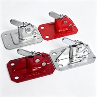 Boucle de fixation pour échafaudage en acier Q235 fiable, électrogalvanisée et thermolaquée rouge, outil de construction, clip à ressort rapide