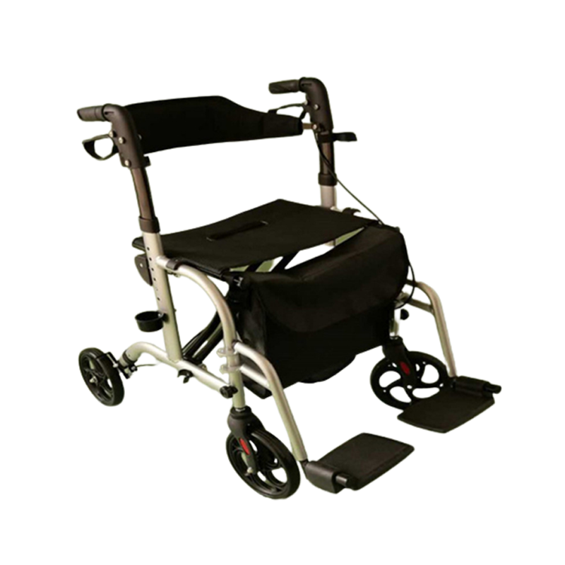 elderly walker with seat