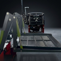 TEND Pare-chocs robustes pour plateforme élévatrice à moteur en acier pour véhicules DONGFENG, élévateur automatique pour passagers handicapés