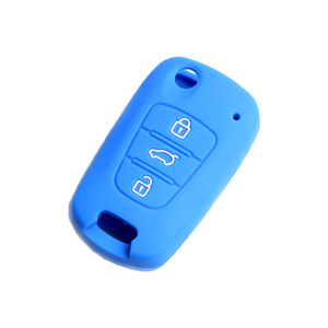 Kia Silicone <b>Car</b> <b>Key</b> Case For Sportage K2 K5 K4 3 4 Button <b>Remote</b> <b>Key</b> Cover Single Color Protective Sleeve - Product Image 5