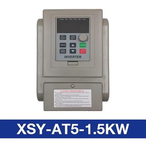 ตัวแปลงความถี่ RZQUAL รุ่น XSY-AT5 1.5KW 1 เฟส 110V อินพุต 3 เฟส 220V เอาท์พุต อินเวอร์เตอร์ ระบบควบคุมความเร็วรอบแบบแปรผัน - Product Image 2