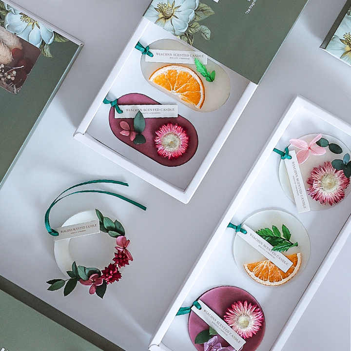 Wholesale Luxury Scented Candle Gift Set Scented Soy Wax Melts Hanging ...