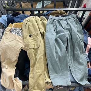Ballots <span class=keywords><strong>de</strong></span> vêtements d'été d'occasion pour enfants, jeans usagés en <span class=keywords><strong>bon</strong></span> état pour garçons et filles, vêtements d'occasion - Product Image 6