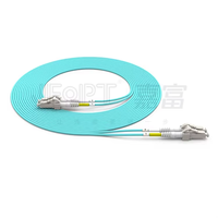 Cordon de brassage fibre optique LC vers LC Duplex 3m 3.0mm LSZH, options monomode et multimode, polarité commutable
