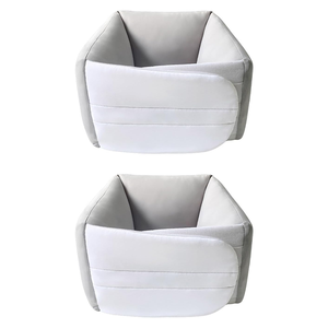 Coussin lombaire ergonomique en velours personnalisé, en tissu respirant en coton glacé, avec rembourrage confortable enveloppant la taille à 360° <span class=keywords><strong>pour</strong></span> le <span class=keywords><strong>sommeil</strong></span> - Product Image 1