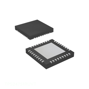 TPS24751RUVT ช้อปปิ้ง36 VFQFN แผงสัมผัสการจัดการพลังงาน (PMIC) IC Hot Swap CTRLR GP 36VQFN - Product Image 1