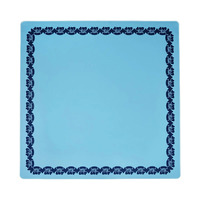 Alas Mahjong Bunga Biru Baru 2026 Desain Khusus Tanpa Bau, Alas Permainan Karet Anti Kusut, Kemasan Gulung untuk Permainan Poker, Permainan Meja, Kesenangan di Atas Meja