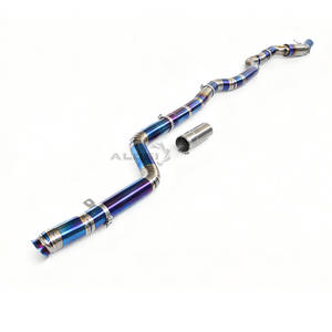 Sistema de escape Catback al por mayor con/sin válvula de control para <span class=keywords><strong>BMW</strong></span> <span class=keywords><strong>M440</strong></span>/M440i 3.0T 2020-2025 en titanio Roast Blue/Roast Gold - Product Image 5