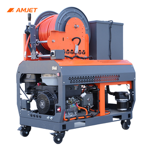 AMJET TES3020 – Machine de nettoyage de canalisations à <span class=keywords><strong>prix</strong></span> d'usine, déboucheur de canalisations 300 bars, nettoyeur haute pression à essence 20 lpm - Product Image 2