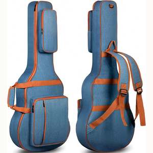Muestra Gratuita, Directo de Fábrica, Funda de Guitarra Acústica de Tela Oxford Impermeable con Correa de Hombro Ajustable de Alta Calidad - Product Image 1
