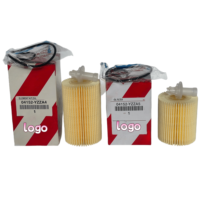 Filtre à huile 04152-YZZA1, 04152-YZZA6, 04152-YZZA5, 04152-YZZA4 pour véhicules Toyota 04152-37010 04152-31080 04152-31090 38020