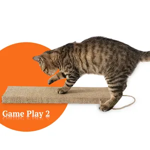 Sell Well New Type Customized Reinforced Cardboard Corrugated Cat Scratcher