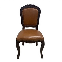 Chaise de salle à manger contemporaine en bois massif, durable, avec dossier moderne, pour usage domestique et extérieur (jardin) - Vente en gros