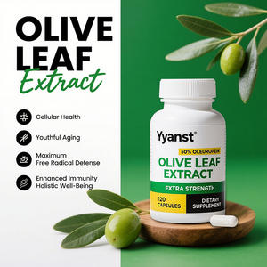 Cápsulas de Extracto de Hoja de Olivo OEM Extra Fuerte, Refuerzan el Sistema Inmunitario, Apoyan la Salud del Corazón, Control de Peso, Adultos, 0.5g, 60 Cápsulas - Product Image 3