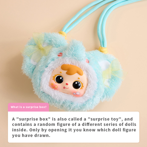 En gros Kawaii Samuel Blind Box Figurine en vinyle avec support de téléphone en peluche moelleuse, format de poche, surprise, mystère, objet de collection - Product Image 5