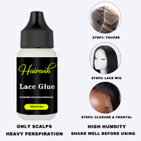 Vente en gros de produits de coiffure de marque privée 38ML colle pour perruque à lacet imperméable à l'eau colle pour lacet