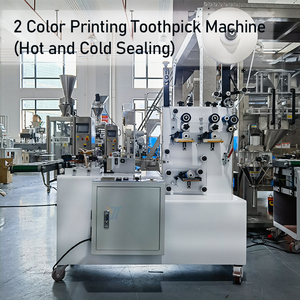 Máy đóng gói tăm tre và gỗ đường kính 64mm, máy in 2 màu + chức năng hàn nóng lạnh - Product Image 4