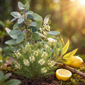 Divain Cleanse Mélange d'huiles essentielles 10ml Citron Eucalyptus Tea Tree - Product Image 2