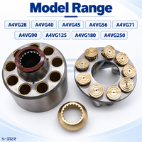 Suku Cadang Pompa Hidrolik A4VG untuk Rexroth A4VG28 A4VG40 A4VG45 A4VG56 A4VG71 A4VG90 A4VG125 A4VG180 A4VG250