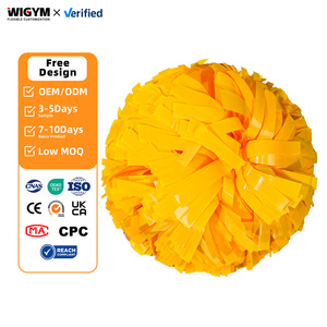 Pompoms de cheerleading pour spectacles de danse, routines de chorégraphie et spectacles sur scène - Product Image 1