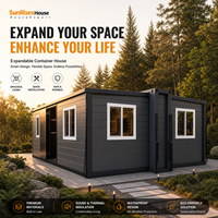 Maison conteneur extensible sur mesure pour dortoir du personnel