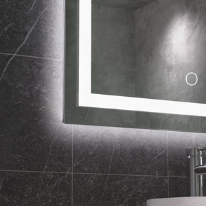 Miroir mural anti-buée éclairé Ip44 pour salle de bain Miroir intelligent rétroéclairé pour <span class=keywords><strong>douche</strong></span> et bain avec <span class=keywords><strong>éclairage</strong></span> - Product Image 3