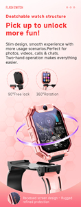 Reloj Inteligente para Niños 2026, Gran Venta, Desmontable, 4G, GPS, Android OS, Doble Cámara, Seguimiento de Seguridad para Niños y Estudiantes, Regalo Escolar - Product Image 6
