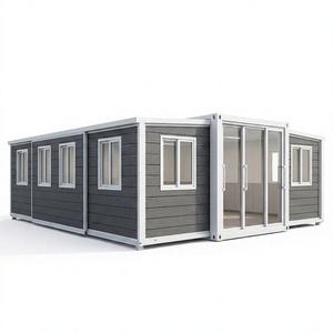 Maison conteneur extensible à aile unique de 30 pieds, finition <span class=keywords><strong>premium</strong></span>, maison modulaire préfabriquée pour résidence haut de gamme - Product Image 1