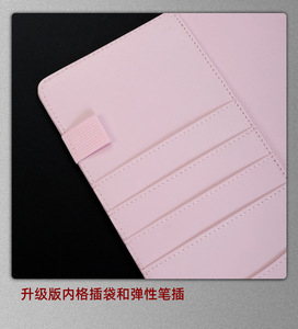 Portefeuille en cuir PU A5 avec 100% de réduction, noir, rose, violet, cyan, fabricant de cartes de suivi des stocks, stylo, enveloppes pour argent liquide, boîte, <span class=keywords><strong>carnet</strong></span> - Product Image 6