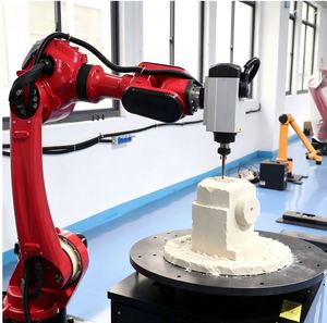 Cellule de soudage robotisée avancée avec moteur PLC pour le soudage de châssis, robot industriel 6 axes, positionneur servo-électrique certifié CE - Product Image 1
