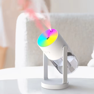 Hot-selling USB Home & Car Plastic Ultrasonic Humidifier with 7-color LED Mist Projection Aroma Control 1 Year Warranty - Product Image 6