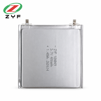 Batterie polymère au lithium ultra-mince 3,7 V 400 mAh 184849 rechargeable, cellule en pochette pour traqueur de cartes et traducteur linguistique portable