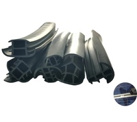 Vente en gros de joint de panneau solaire PV en forme de T personnalisé EPDM bande d'étanchéité efficace pour panneau solaire avec service de traitement de coupe