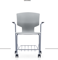 Bureau et chaise d'étudiant pour le choix du primaire au secondaire Chaises d'études universitaires avec étagère