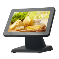 Terminal POS Layar Sentuh 12 Inci Layar Lebar 12,1 Inci Inter Celeron J6412 Sistem POS Layar Sentuh All-in-One