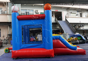 Châteaux gonflables de football, de soccer et de basketball avec prix, combo châteaux gonflables, châteaux gonflables chinois - Product Image 3