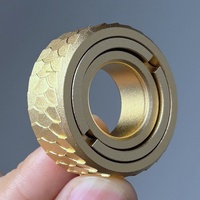 Anneau de segment C, jouet anti-stress EDC, Fidget Spinner high-tech, outil de décompression avec segments magnétiques à cliquet, en métal, Xc Youth