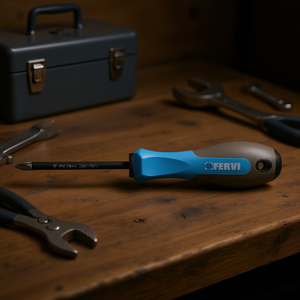 Destornillador de cruz Fervi Ph1 75mm con punta de diamante - Product Image 3